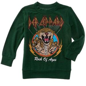 Chaser Green Rock Graphic Kids Sweatshirt
